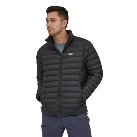 Patagonia Men's Down Sweater with NetPlus - 84675 Patagonia Men's Down Sweater With NetPlus - 84675 -Men Skiing Store PAT 84675 M Black Model1