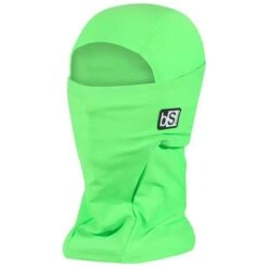 BlackStrap The Hood Balaclava -Men Skiing Store blk s fg a h bright green