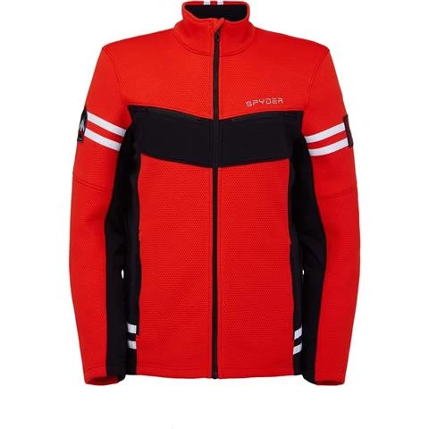 Spyder Wengen Encore Full Zip Fleece Jacket - Men's Spyder Wengen Encore Full Zip Fleece Jacket - Men's -Men Skiing Store fw22 204046 630 a