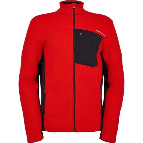 Spyder Bandit Full Zip Fleece Jacket - Men's Spyder Bandit Full Zip Fleece Jacket - Men's -Men Skiing Store fw22 205026 630 a
