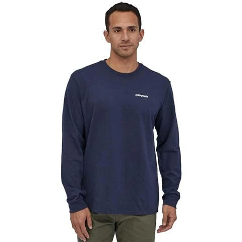 Patagonia L/S P-6 Logo Responsibili-Tee - Men's (38518) Patagonia L/S P-6 Logo Responsibili-Tee - Men's (38518) -Men Skiing Store fw22 wbs20 38518 cny mk1