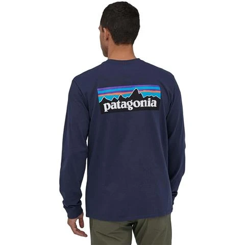 Patagonia L/S P-6 Logo Responsibili-Tee - Men's (38518) Patagonia L/S P-6 Logo Responsibili-Tee - Men's (38518) -Men Skiing Store fw22 wbs20 38518 cny mk2