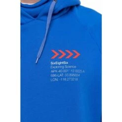 686 Exploration Pullover Hoodie - Men's -Men Skiing Store fw23 686 mensexplorationpulloverhoodie nasablue 8