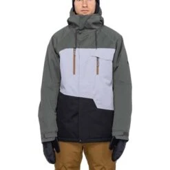 686 GEO Insulated Jacket - Men's -Men Skiing Store fw23 686 mensgeoinsulatedjacket goblingreencolorblock 2