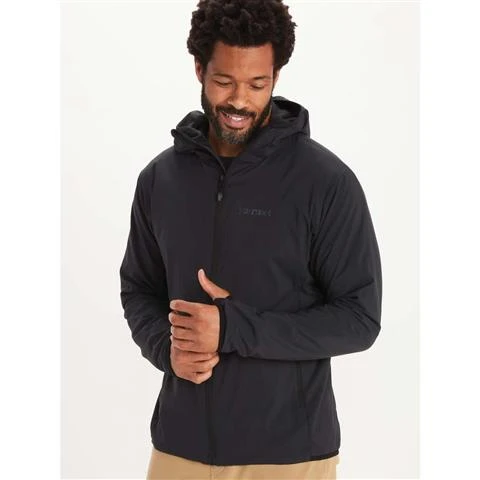 Marmot Alt HB Hoody - Men's Marmot Alt HB Hoody - Men's -Men Skiing Store fw23 marmot mensalthbhoody black 1