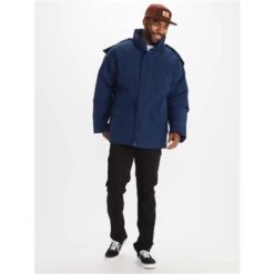 Marmot Mammoth Parka - Men's -Men Skiing Store fw23 marmot mensmammothparka arcticnavy 3