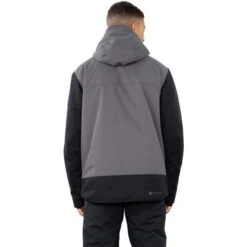 Obermeyer Grommet Jacket - Men's -Men Skiing Store fw23 obermeyer mensgrommetjacket coal 2