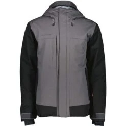 Obermeyer Grommet Jacket - Men's -Men Skiing Store fw23 obermeyer mensgrommetjacket coal 8