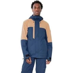Obermeyer Grommet Jacket - Men's -Men Skiing Store fw23 obermeyer mensgrommetjacket dune 1