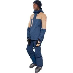 Obermeyer Grommet Jacket - Men's -Men Skiing Store fw23 obermeyer mensgrommetjacket dune 3