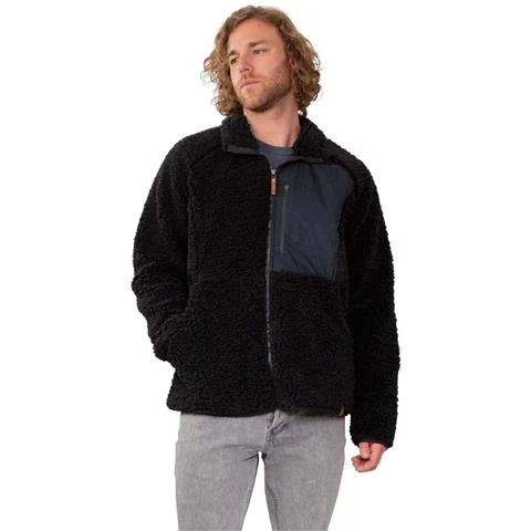 Obermeyer Landry Sherpa Jacket - Men's Obermeyer Landry Sherpa Jacket - Men's -Men Skiing Store fw23 obermeyer menslandrysherpajacket black