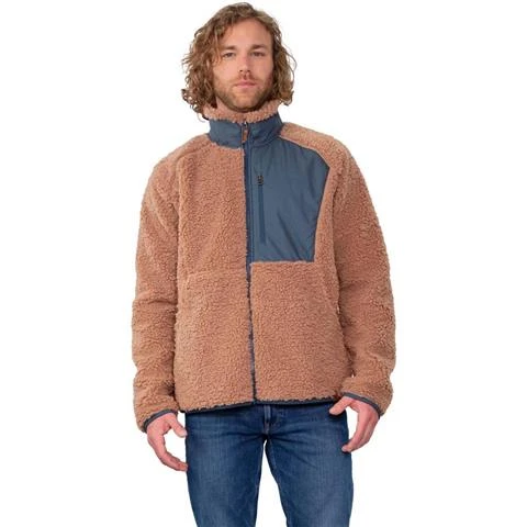 Obermeyer Landry Sherpa Jacket - Men's Obermeyer Landry Sherpa Jacket - Men's -Men Skiing Store fw23 obermeyer menslandrysherpajacket saddle