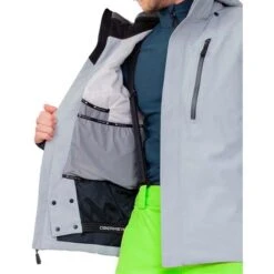 Obermeyer Primo Jacket - Men's -Men Skiing Store fw23 obermeyer mensprimojacket shale 5