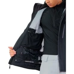 Obermeyer Raze Jacket - Men's -Men Skiing Store fw23 obermeyer mensrazejacket black 5