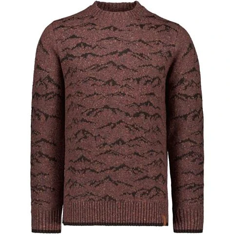 Obermeyer The Bells Sweater - Men's Obermeyer The Bells Sweater - Men's -Men Skiing Store fw23 obermeyer mensthebellssweater leather 3