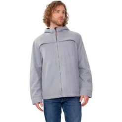 Obermeyer Wyatt Wooly Jacket - Men's -Men Skiing Store fw23 obermeyer menswyattwoolyjacket shale