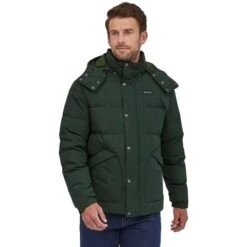 Patagonia Downdrift Jacket - Men's -Men Skiing Store fw23 patagonia mensdowndriftjacket northerngreen 1