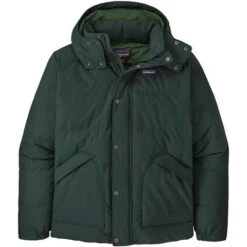 Patagonia Downdrift Jacket - Men's -Men Skiing Store fw23 patagonia mensdowndriftjacket northerngreen 3