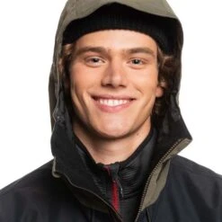 Quiksilver Fairbanks Jacket - Men's -Men Skiing Store fw23 quiksilver mensfairbanksjacket grapeleaf 5