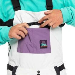 Quiksilver Fly High Bib - Men's -Men Skiing Store fw23 quiksilver mensflyhighbib snowwhite 4