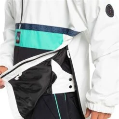 Quiksilver Steeze Jacket - Men's 4 Quiksilver Steeze Jacket - Men's -Men Skiing Store fw23 quiksilver menssteezejacket snowwhite 3