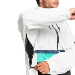 Quiksilver Steeze Jacket - Men's 5 Quiksilver Steeze Jacket - Men's -Men Skiing Store fw23 quiksilver menssteezejacket snowwhite 4