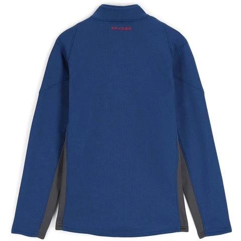 Spyder Bandit Full Zip Fleece Jacket - Men's Spyder Bandit Full Zip Fleece Jacket - Men's -Men Skiing Store fw23 spyder mensbanditfullzipfleecejacket abyssvolcano 2