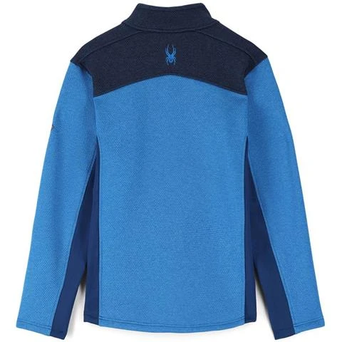 Spyder Encore Half Zip Fleece Jacket - Men's Spyder Encore Half Zip Fleece Jacket - Men's -Men Skiing Store fw23 spyder mensencorehalfzipfleecejacket collegiate 2