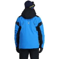 Spyder Monterosa GTX Jacket - Men's -Men Skiing Store fw23 spyder mensmonterosagtxjacket collegiate 2
