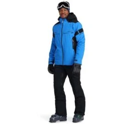 Spyder Monterosa GTX Jacket - Men's -Men Skiing Store fw23 spyder mensmonterosagtxjacket collegiate 3