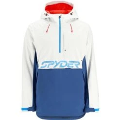 Spyder Signal GTX Insulated Anorak - Men's -Men Skiing Store fw23 spyder menssignalgtxinsulatedanorak glacierabyss 4