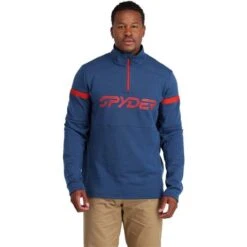 Men Skiing Store 19 Spyder Speed Half Zip Fleece Jacket - Men's