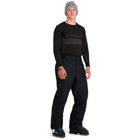 Spyder Traction Pant - Men's Spyder Traction Pant - Men's -Men Skiing Store fw23 spyder menstractionpant black 3