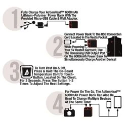 Mens Battery Heated Softshell Vest -Men Skiing Store mens heated vest4