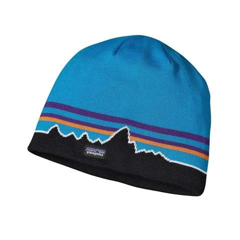 Patagonia Beanie Hat -Men Skiing Store patagonia beanie hat fitz roy line andes blue